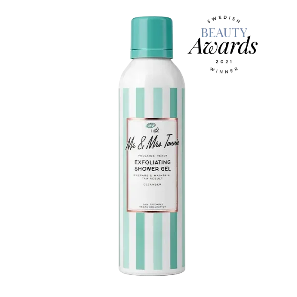 Mr and mrs Tannie exfoliating shower gel